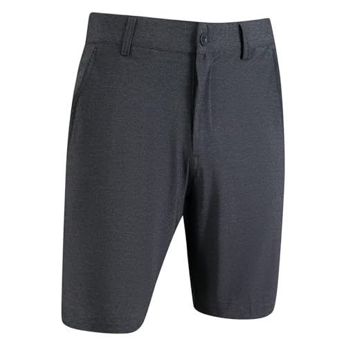 Men's Golf Shorts Quick Dry 10'' Inseam Casual Stretch Waist Flat Front Flex Hybrid Mens Shorts
