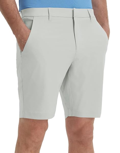M MAELREG Mens Golf Shorts 7"/9" Lightweight Quick Dry Water-Resistant Stretch Waistband Flat Front Casual Mens Dress Shorts