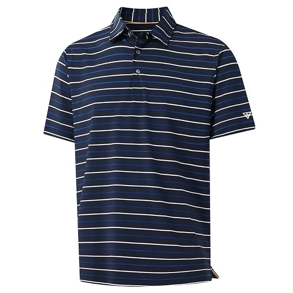 M MAELREG Boys Polo Shirt Short Sleeve Performance Moisture Wicking Dry fit Casual Striped Golf Shirts for Boys