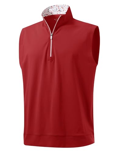 M MAELREG Golf Vests For Men Lightweight Performance Mens Golf Vest