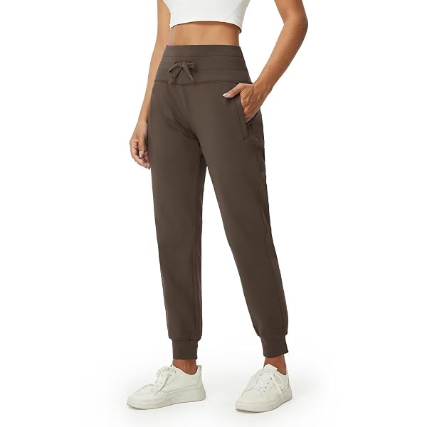 M MAELREG Womens Sweatpants Fleece with Pockets, Drawstring Golf Joggers