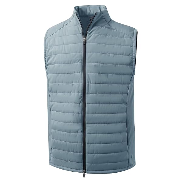 M MAELREG Mens Lightweight Puffer Vest Water-Resistant Winter Outerwear Full Zip Sleeveless Jacket for Outdoor Golf