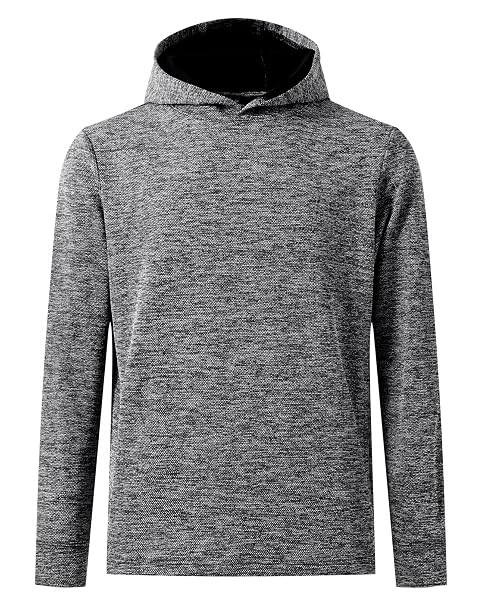 M MAELREG Hoodies for Men Texture Solid Color Sweatshirts Athletic Golf Midlayer Mens Hoodies Pullover Shirt with Pocket
