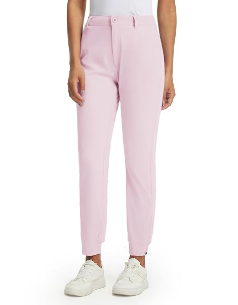 M MAELREG Women's Golf Pants Lightweight Quick Dry Ankle Zip Track Pants