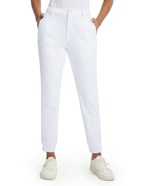 M MAELREG Women's Golf Jogger Comfort Stretchy Tapered Sport Sweatpants
