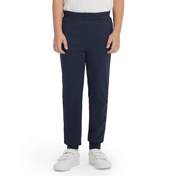 M MAELREG Boys Joggers Pants with 4 Zipper Pockets Running Track Pants Lightweight Quick Dry Sweatpants for Sports Outdoor