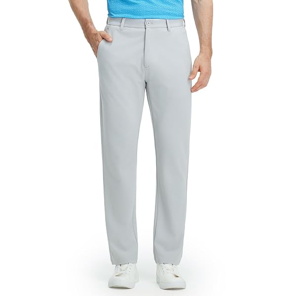 M MAELREG Golf Pants Men Stretch Dress Casual Business Pants with Pockets