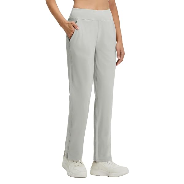 M MAELREG Women's Golf Pants High Waisted Travel Pants for Women on Plane