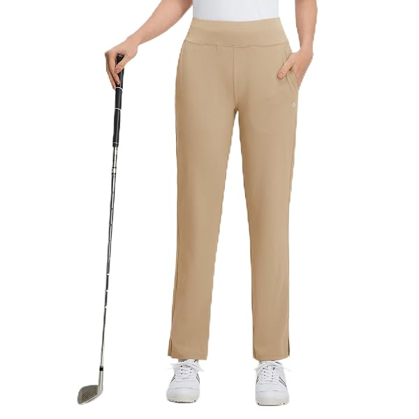 M MAELREG Women's Golf Pants High Waisted Travel Pants for Women on Plane