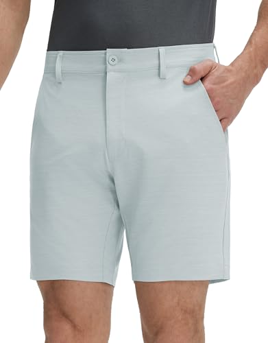 M MAELREG Golf Shorts for Men 7 Inch Inseam with 5 Pockets for Travel