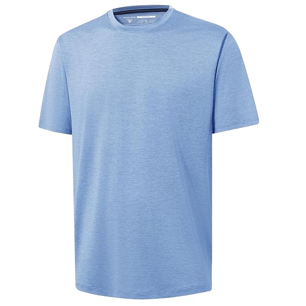 M MAELREG Men's T-Shirts Casual Quick Dry Moisture Wicking Athletic Workout Shirts for Men Short Sleeve Gym Tee Tops