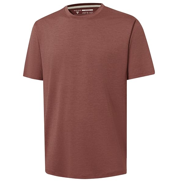 M MAELREG Men's T-Shirts Casual Quick Dry Moisture Wicking Athletic Workout Shirts for Men Short Sleeve Gym Tee Tops