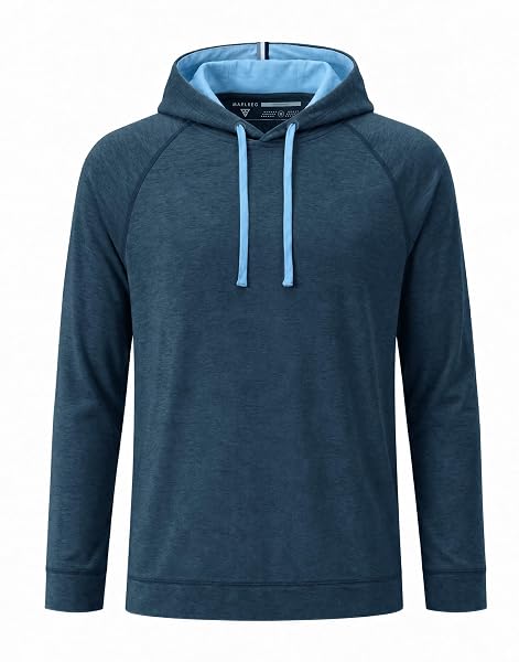 M MAELREG Hoodies for Men Lightweight Heather Golf Pullover Sweatshirt