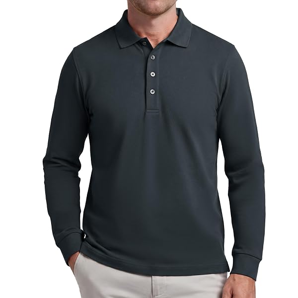 M MAELREG Golf Shirts for Men Dry Fit Moisture Wicking Collared Polo Shirts